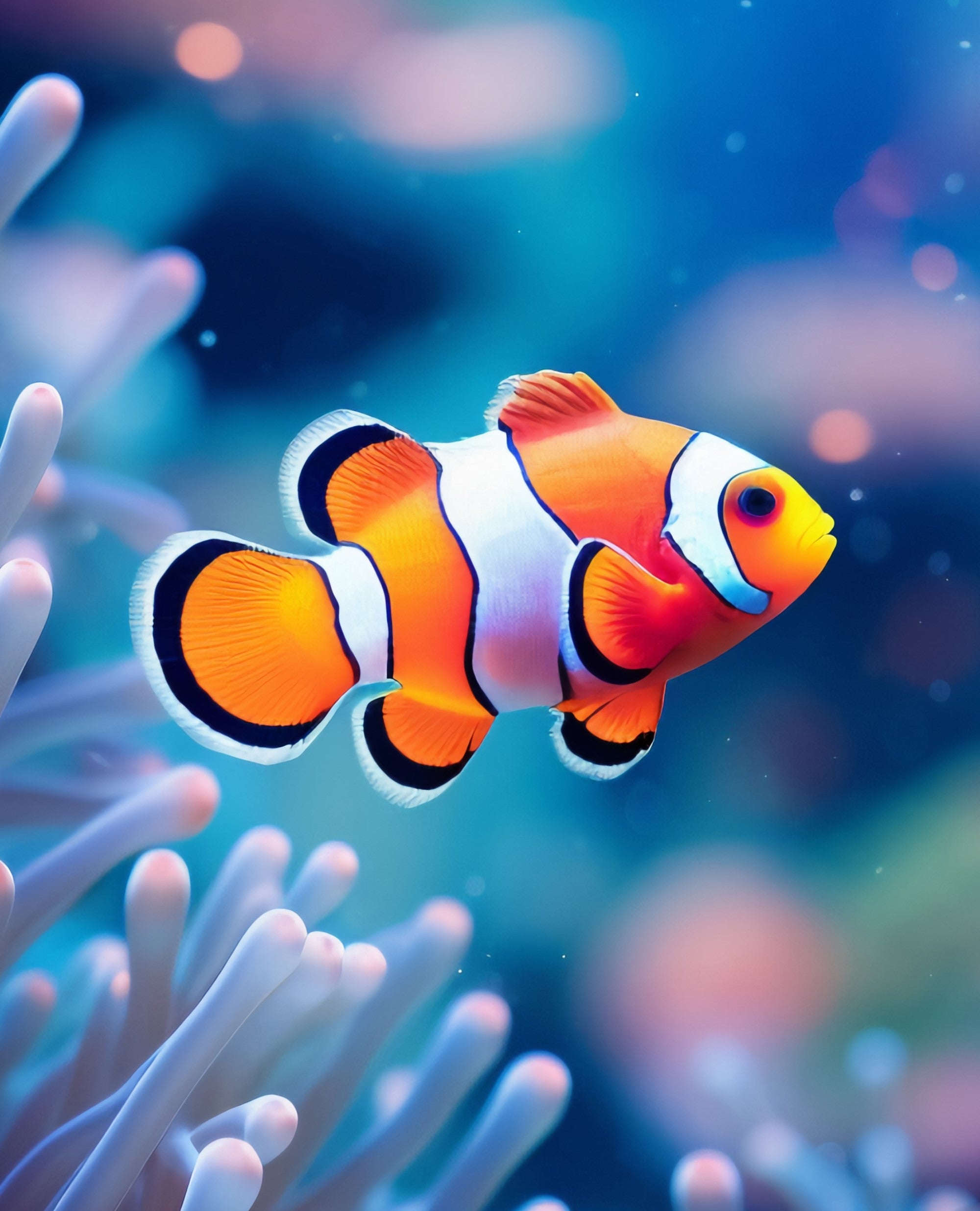 Illuminated Wall Art - Clownfish - Illuminart