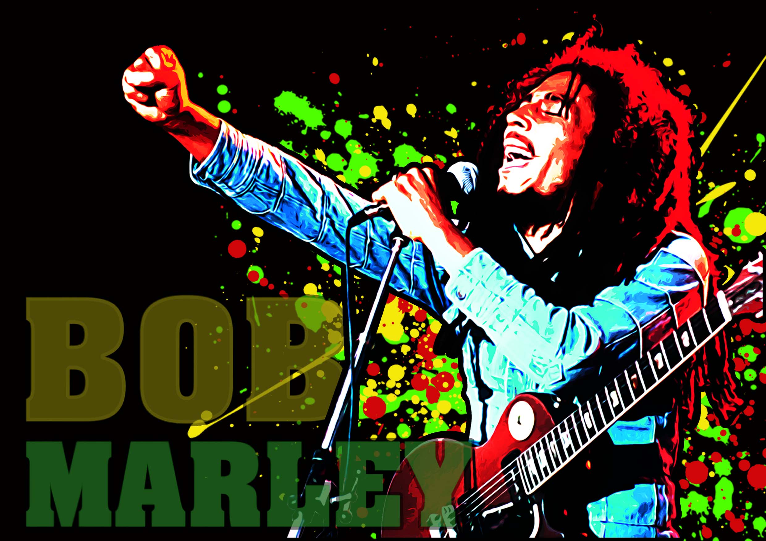 Illuminated Wall Art - Bob Marley - Illuminart