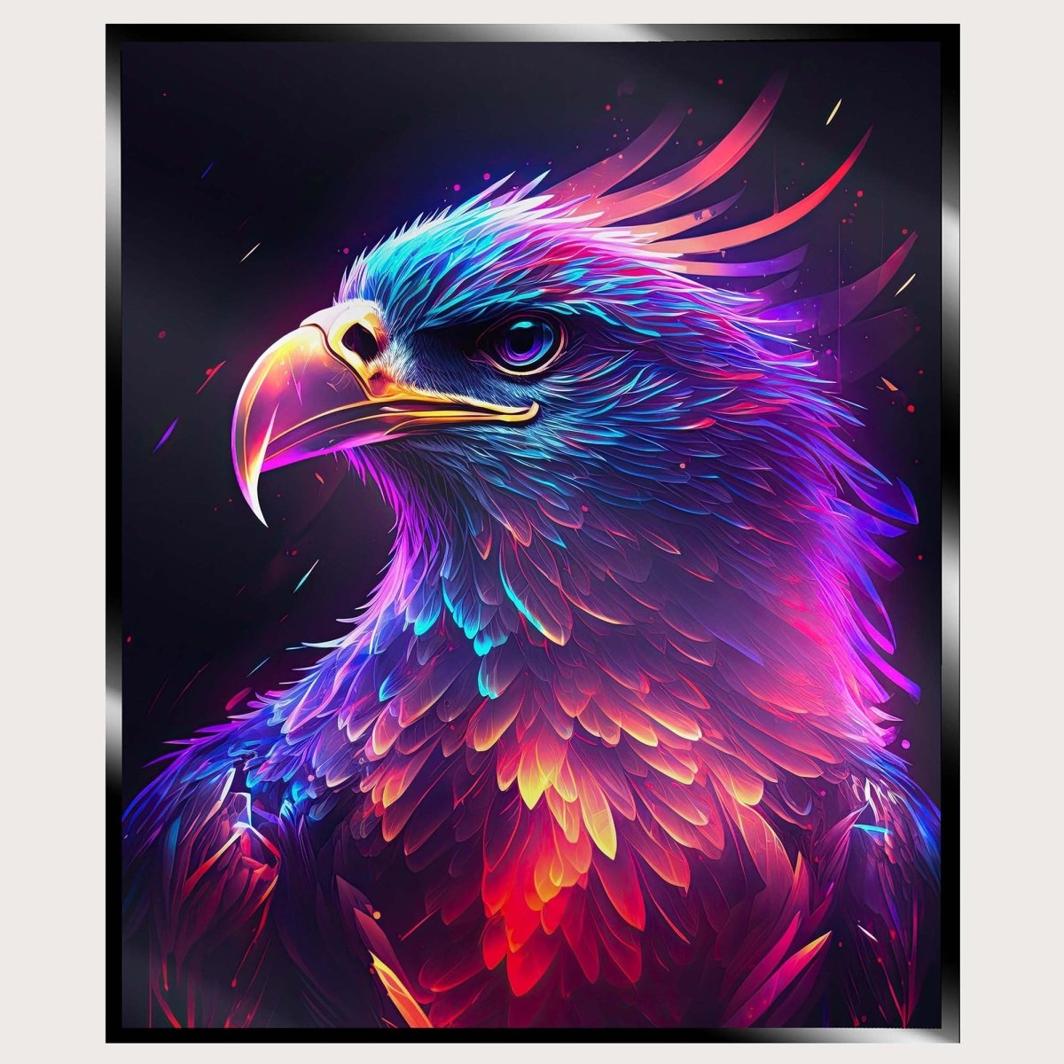 Illuminated Wall Art - Neon Eagle - madaboutneon