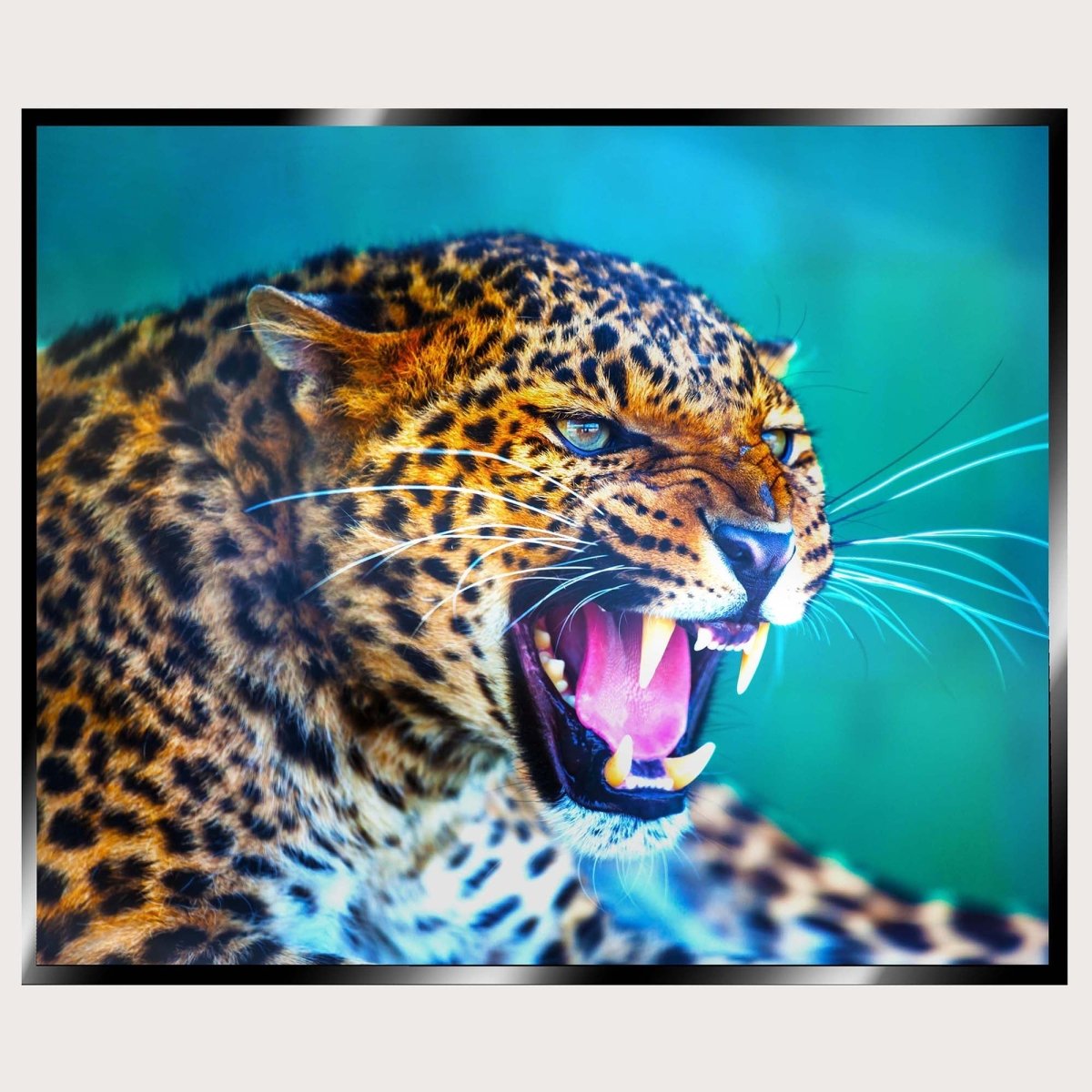 Illuminated Wall Art - Wild Jaguar - madaboutneon