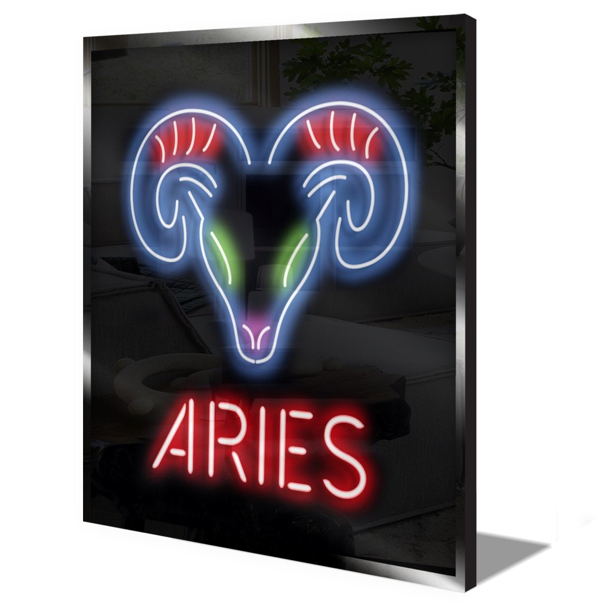Personalised LED Neon Sign ARIES - madaboutneon