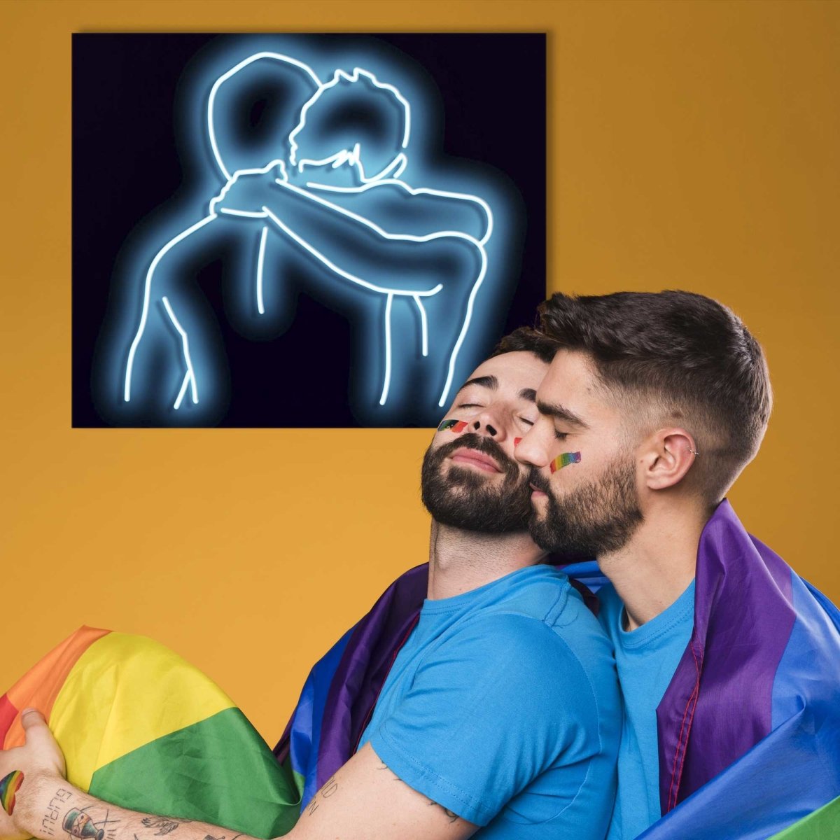 Personalised LED Neon Sign MEN - madaboutneon