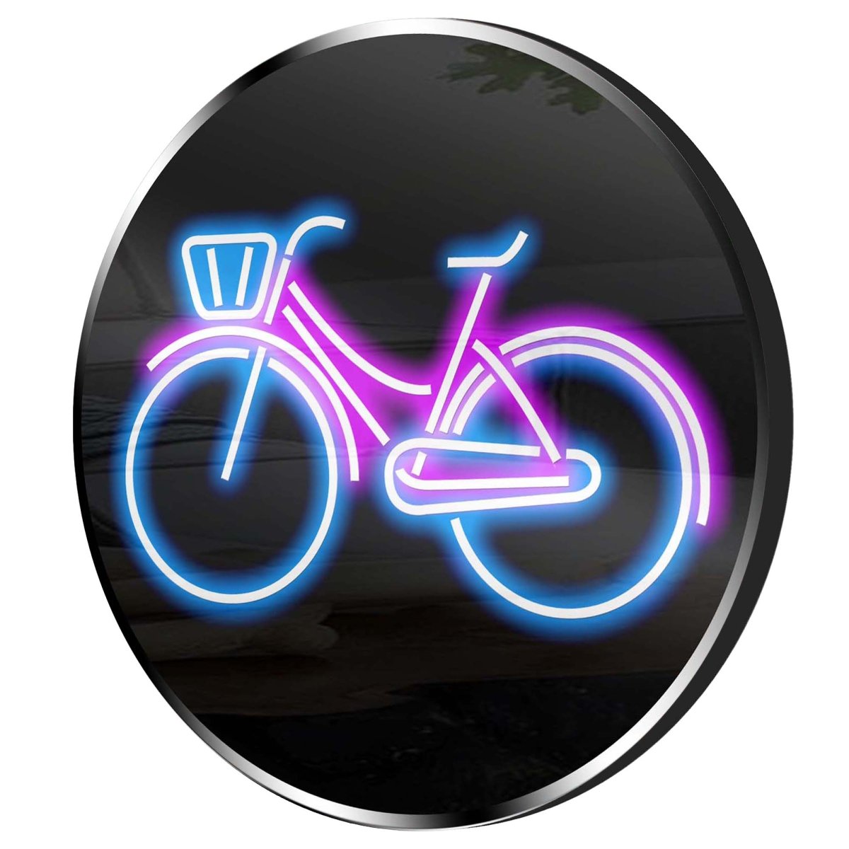 Personalised LED Neon Sign BICYCLE PINK - madaboutneon