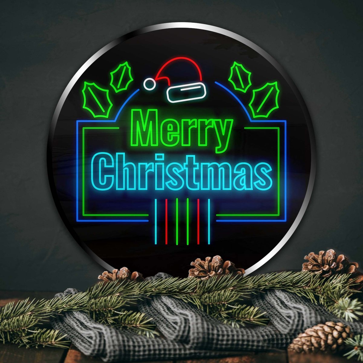 December Led Signs Personalised LED Neon Sign Christmas 22 | Illuminart