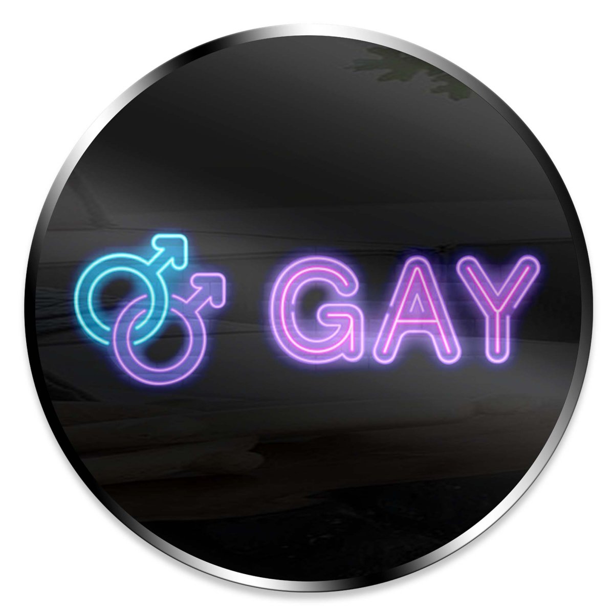 Personalised LED Neon Sign GAY - madaboutneon