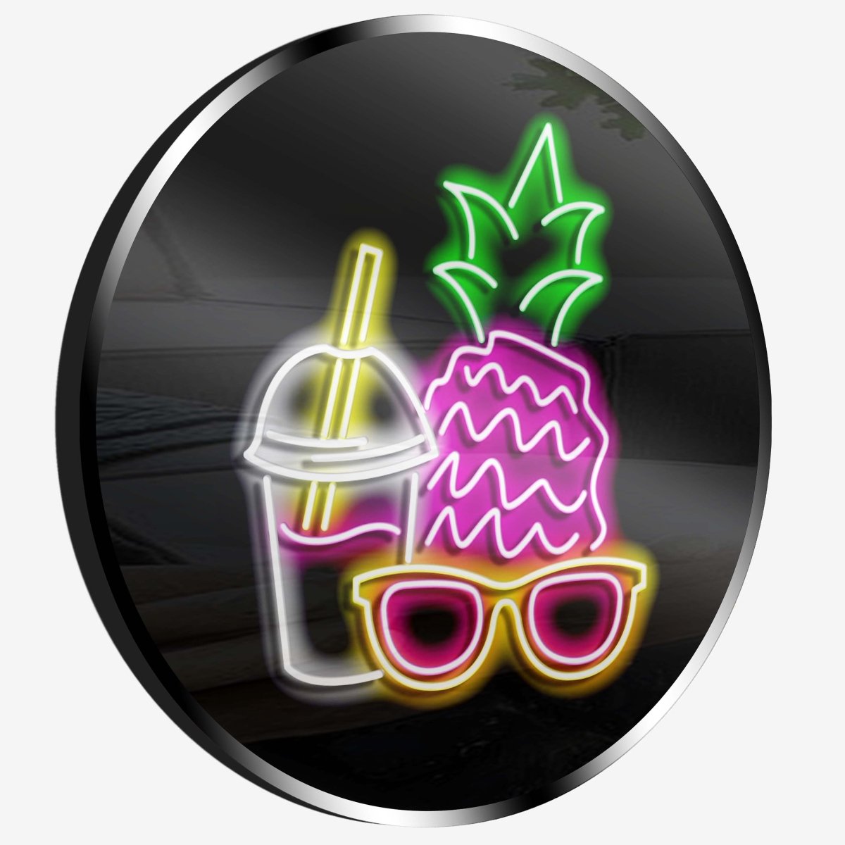 Personalised LED Neon Sign PINEAPPLE - madaboutneon