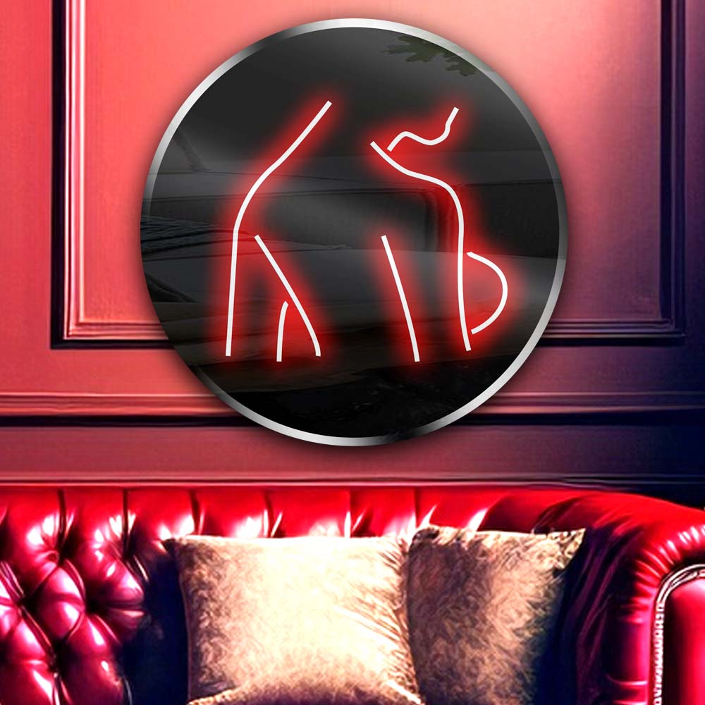 Personalised LED Neon Sign SIDE - madaboutneon